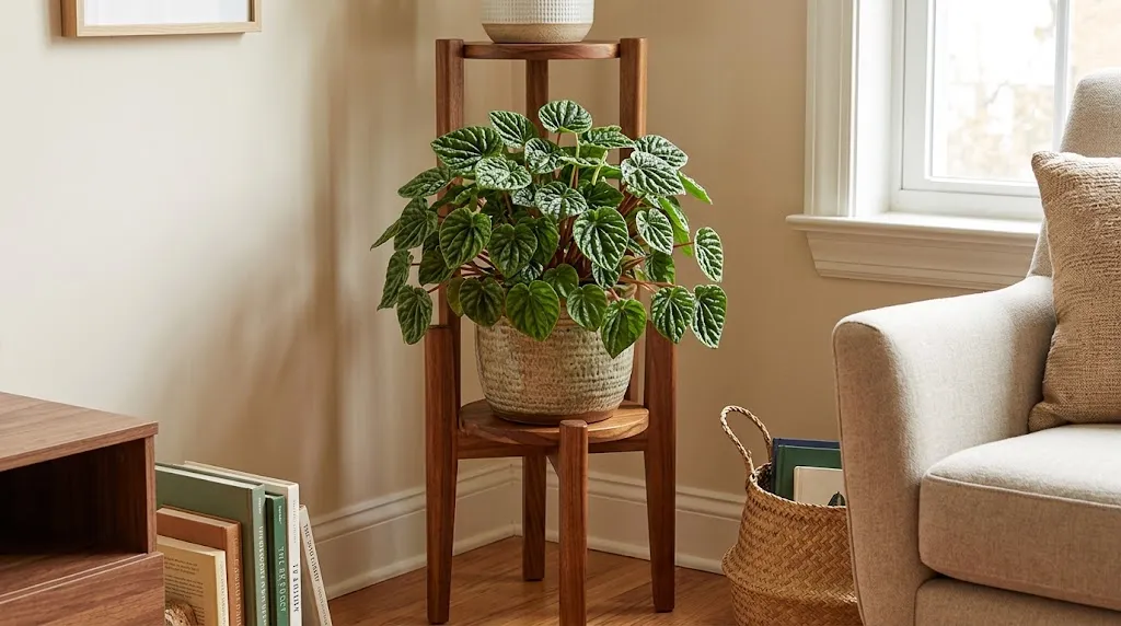 Peperomia ‘Emerald Ripple’. [AI Generated]