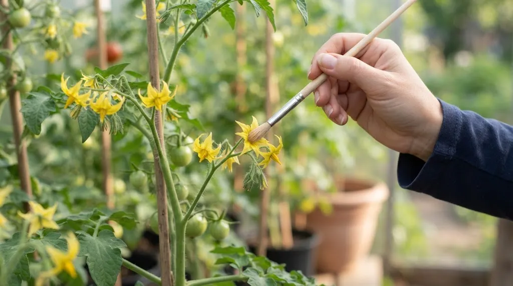 Tips Membuat Tanaman Tomat Cepat Berbuah (AI Generated)