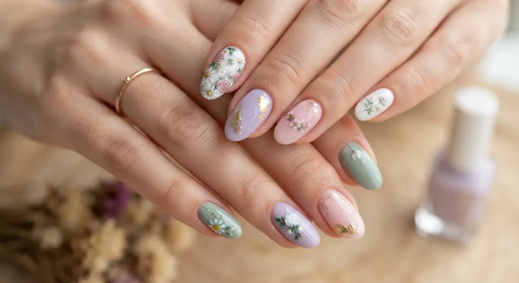 Ide usaha nail art - AI generated