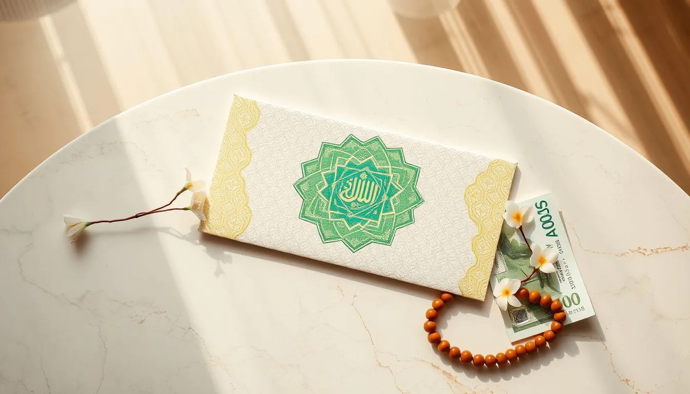Kata Kata Amplop Lebaran Islami dan Penuh Doa (c) Ilustrasi AI