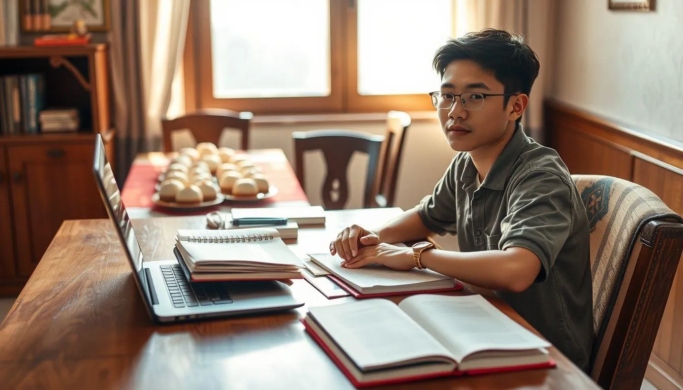 Kata Kata Habis Lebaran untuk Pelajar dan Mahasiswa (c) Ilustrasi AI