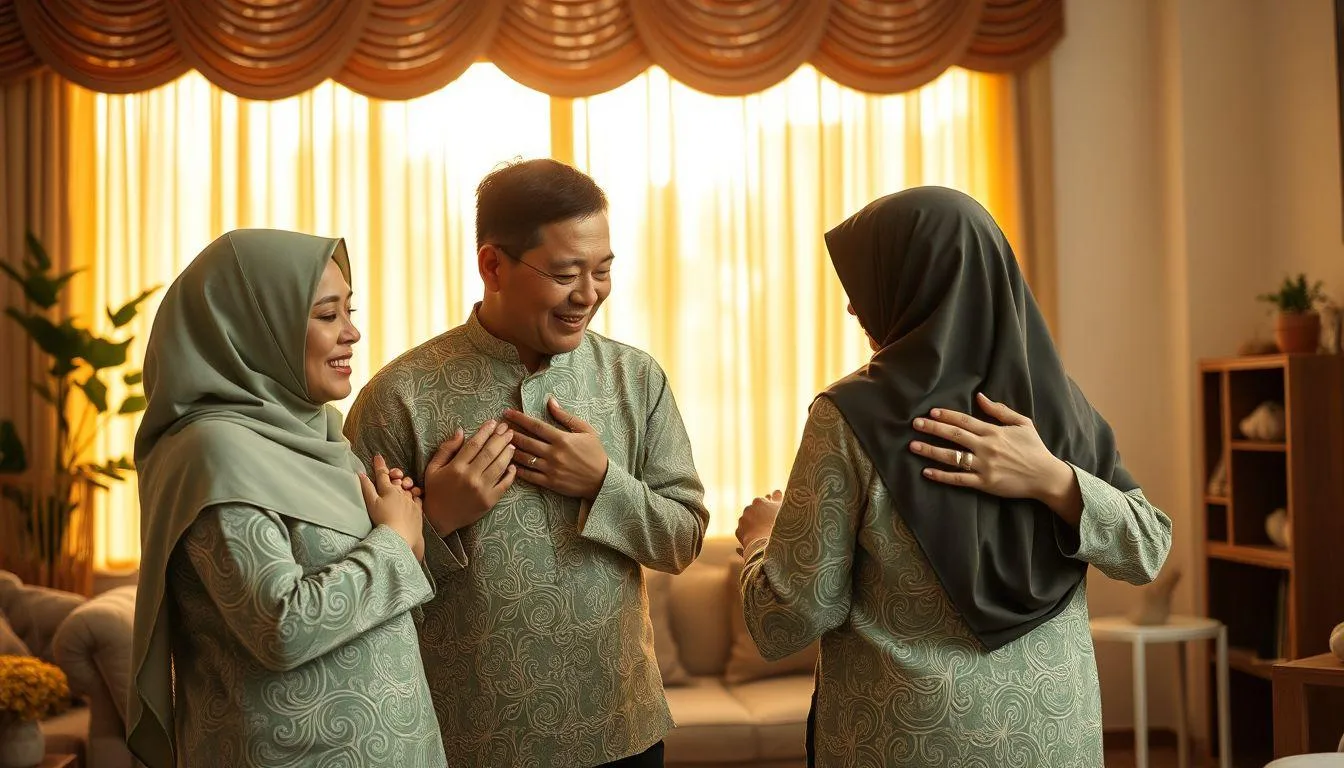 Kata Kata Singkat Idul Fitri 2026 Buat Pacar Cocok untuk Status WA dan Caption (c) Ilustrasi AI