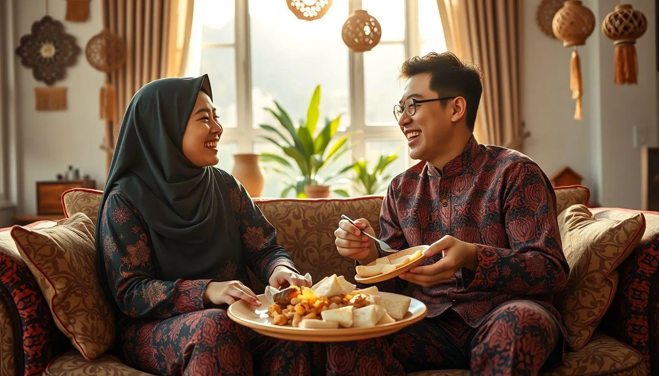 Kata Kata Lucu Idul Fitri untuk Sahabat dan Teman Dekat (c) Ilustrasi AI
