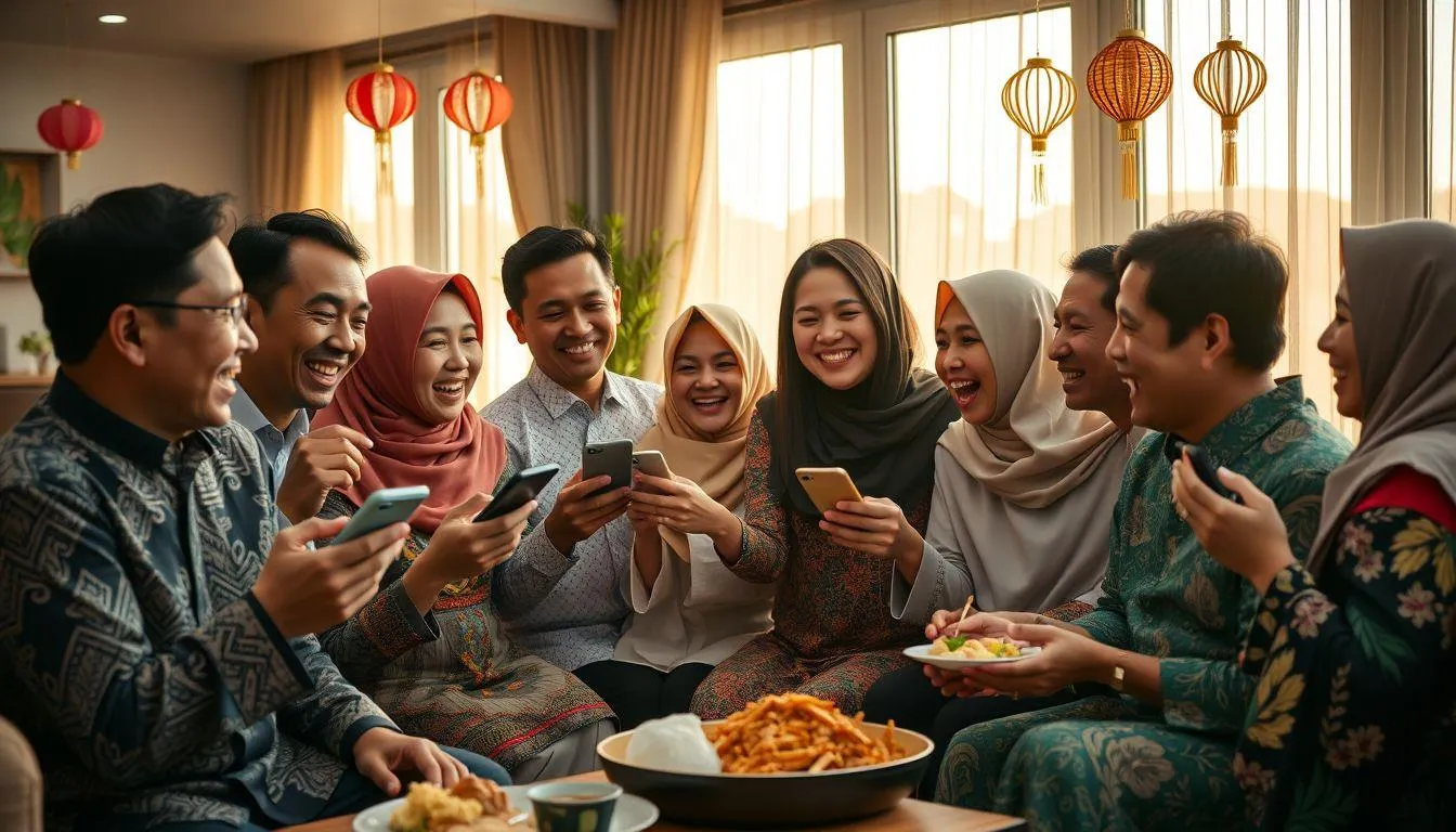 Kata Kata Menjelang Lebaran yang Lucu dan Menghibur (c) Ilustrasi AI