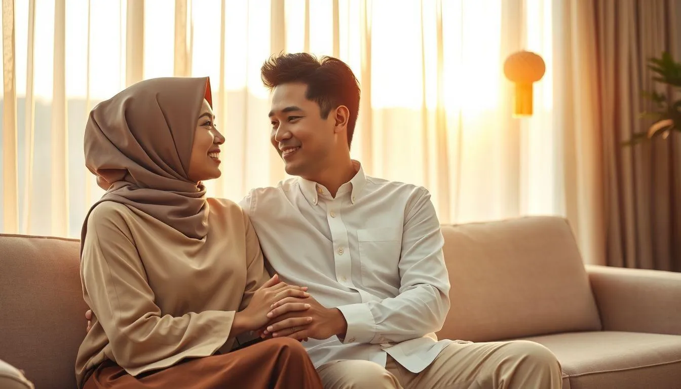 Kata Mutiara Idul Fitri 2026 untuk Pasangan dan Orang Spesial (c) Ilustrasi AI