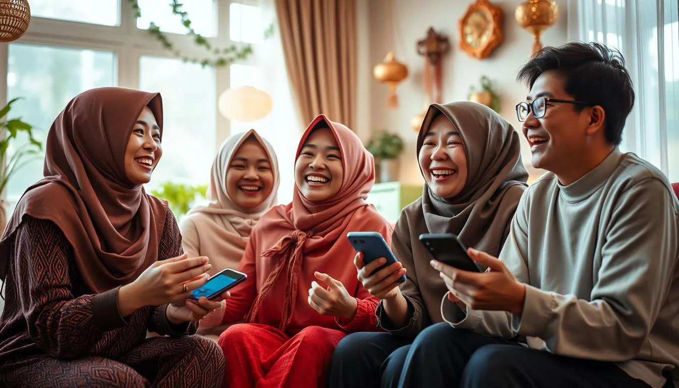 Ucapan THR manis untuk pasangan sahabat (c) Ilustrasi AI