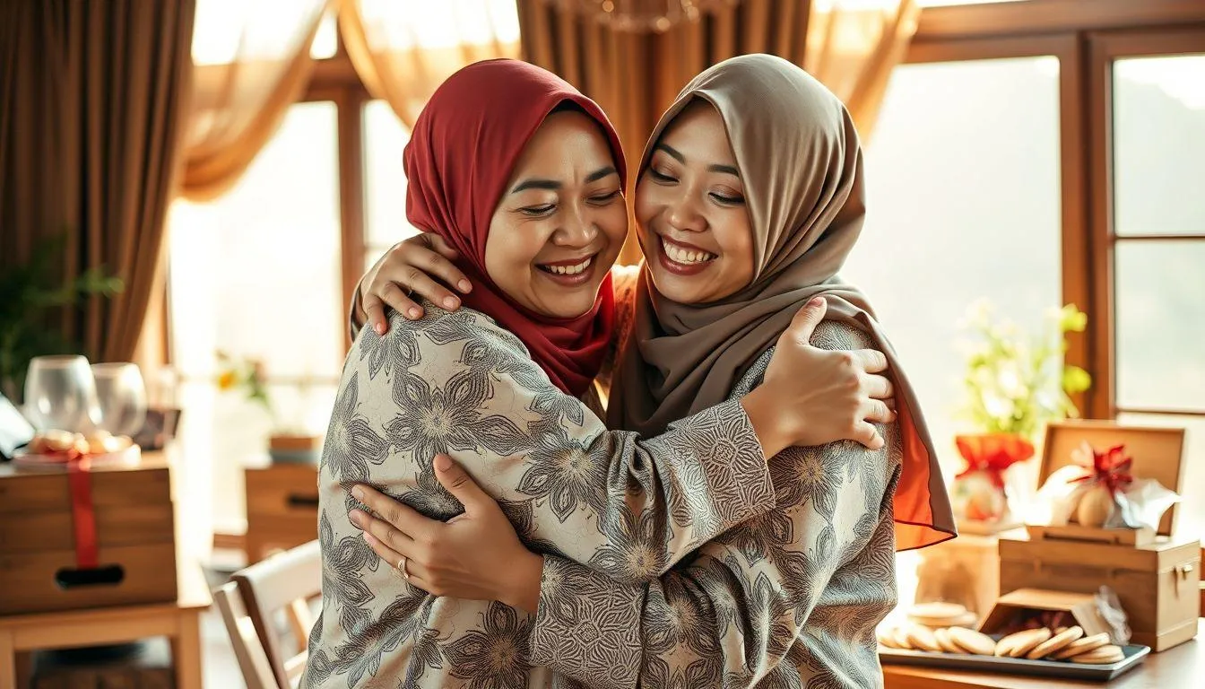 Ucapan Hampers Lebaran untuk Sahabat dan Teman Dekat (c) Ilustrasi AI