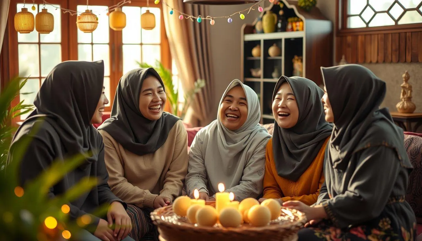 Ucapan lebaran Sunda lucu dan kreatif (c) Ilustrasi AI