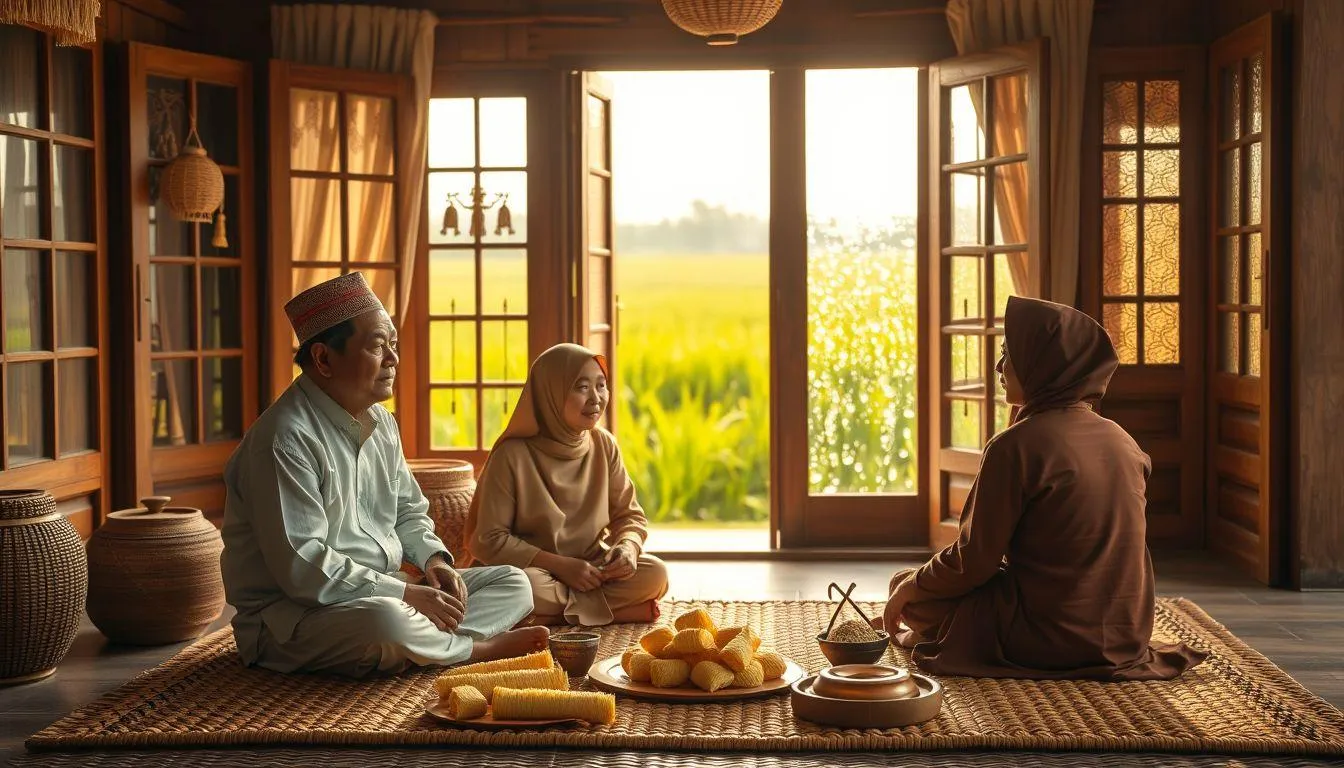 Kata-kata puitis dalam ucapan Idul Fitri mampu menyampaikan rasa hormat (c) Ilustrasi AI