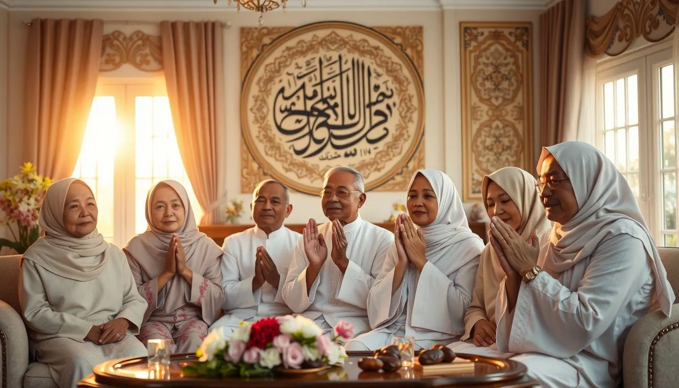 Ucapan Idul Fitri yang terinspirasi dari Al-Qur’an dan hadis (c) Ilustrasi AI