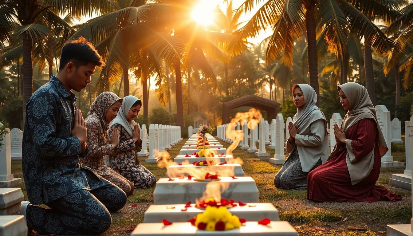 Ucapan Lebaran Tanpa Orang Tua dalam Bahasa Jawa (c) Ilustrasi AI