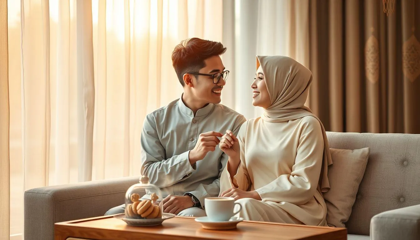 FAQ Seputar Ucapan Idul Fitri untuk Pasangan (c) Ilustrasi AI