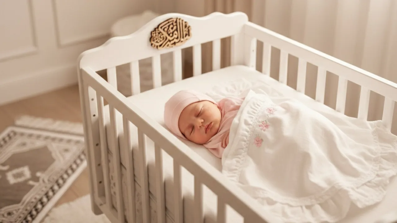 Daftar 73 Nama Bayi Perempuan Islami Tercantik Awalan M (c) Ilustrasi AI