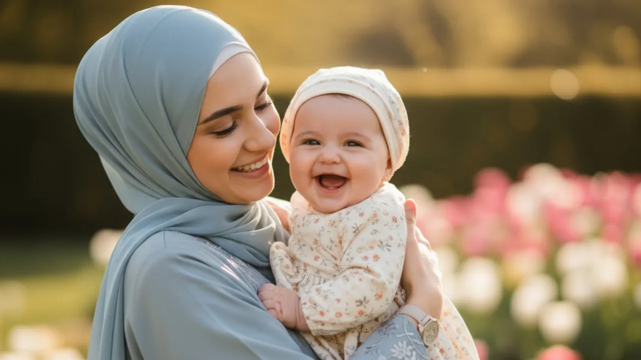 Daftar Lengkap 73 Nama Bayi Perempuan Islami Tercantik Awalan D (c) Ilustrasi AI