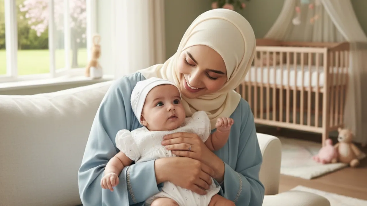 73 Nama Bayi Perempuan Islami Tercantik Awalan F (c) Ilustrasi AI