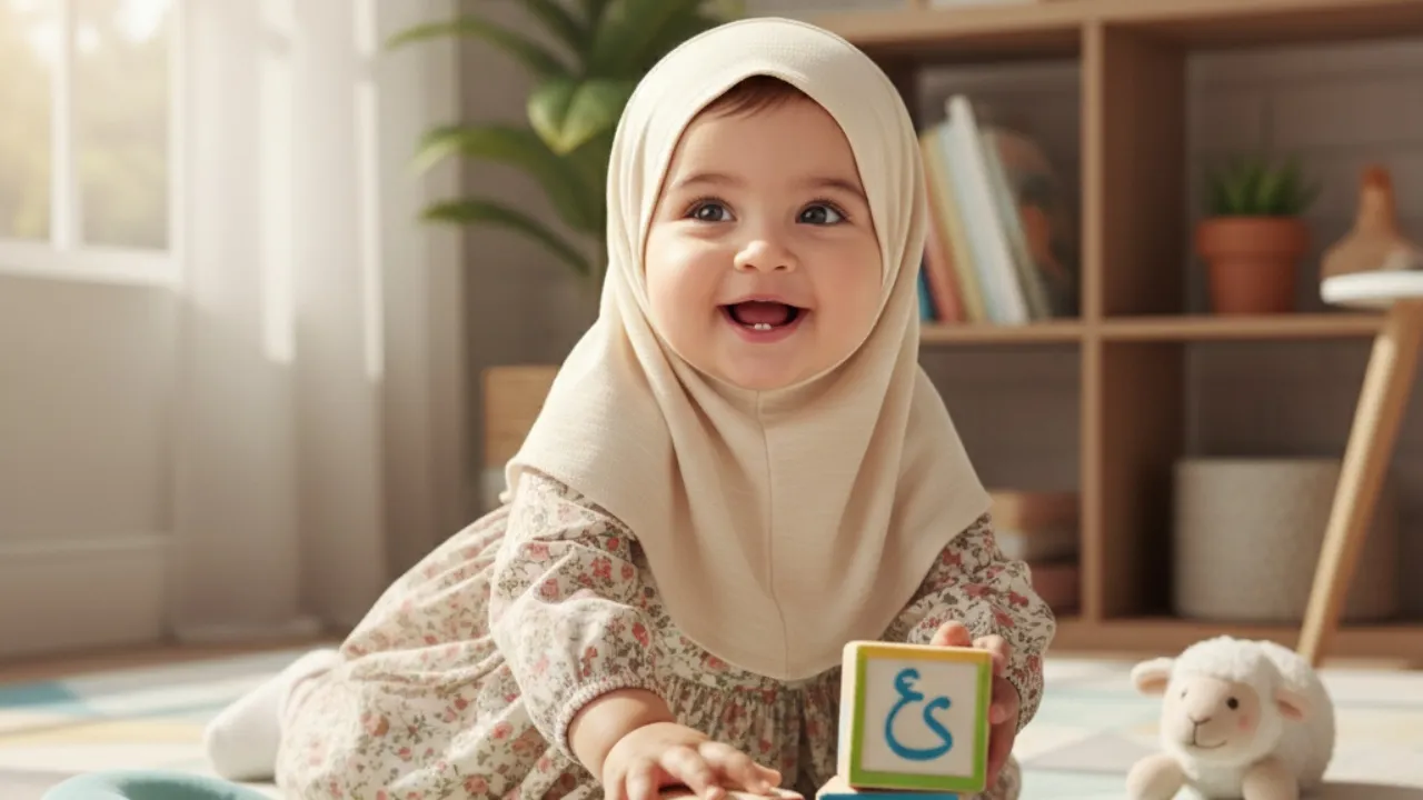 Daftar 73 Nama Bayi Perempuan Islami Tercantik Awalan K (c) Ilustrasi AI