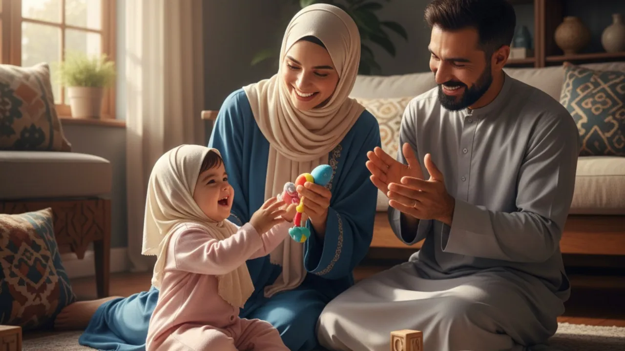 Kombinasi Nama Bayi Perempuan Islami Berawalan R (c) Ilustrasi AI