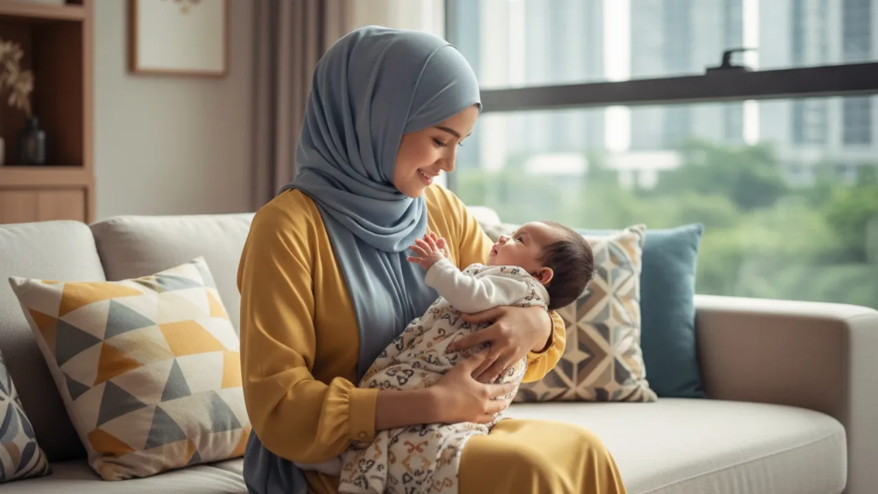 Makna Spiritual dalam Nama Bayi Perempuan Islami (c) Ilustrasi AI