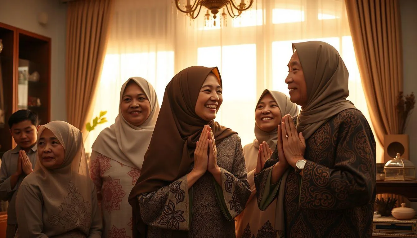 Kata Kata Lebaran Telah Usai Bernuansa Islami dan Spiritual (c) Ilustrasi AI