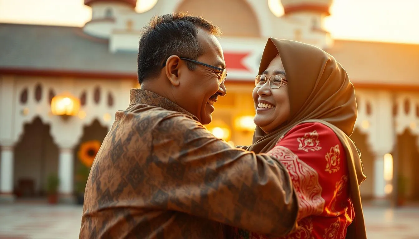 Kata Kata Lebaran untuk Teman Lama yang Sudah Jarang Berkomunikasi (c) Ilustrasi AI