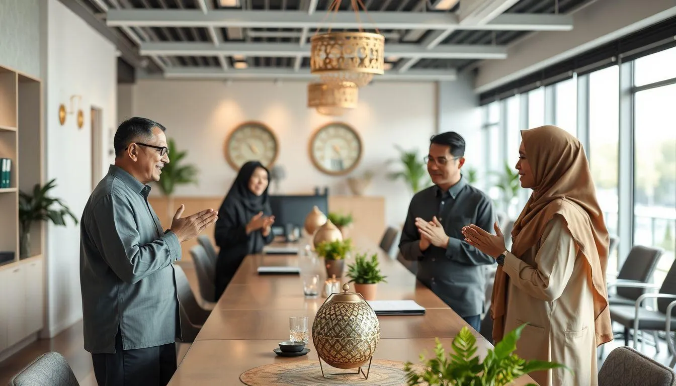 Ucapan Idul Fitri untuk Bos yang Singkat dan Powerful (c) Ilustrasi AI