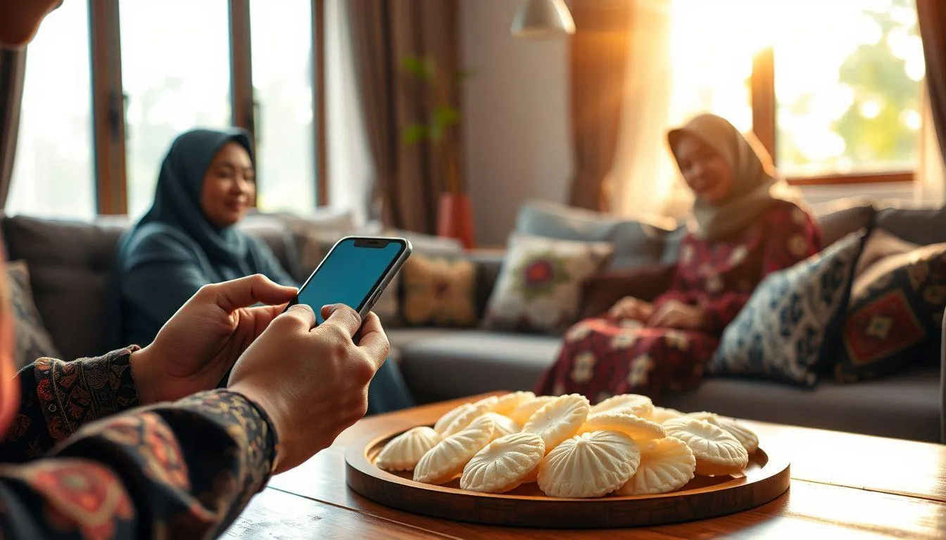 Suasana di rumah(c) Ilustrasi AI