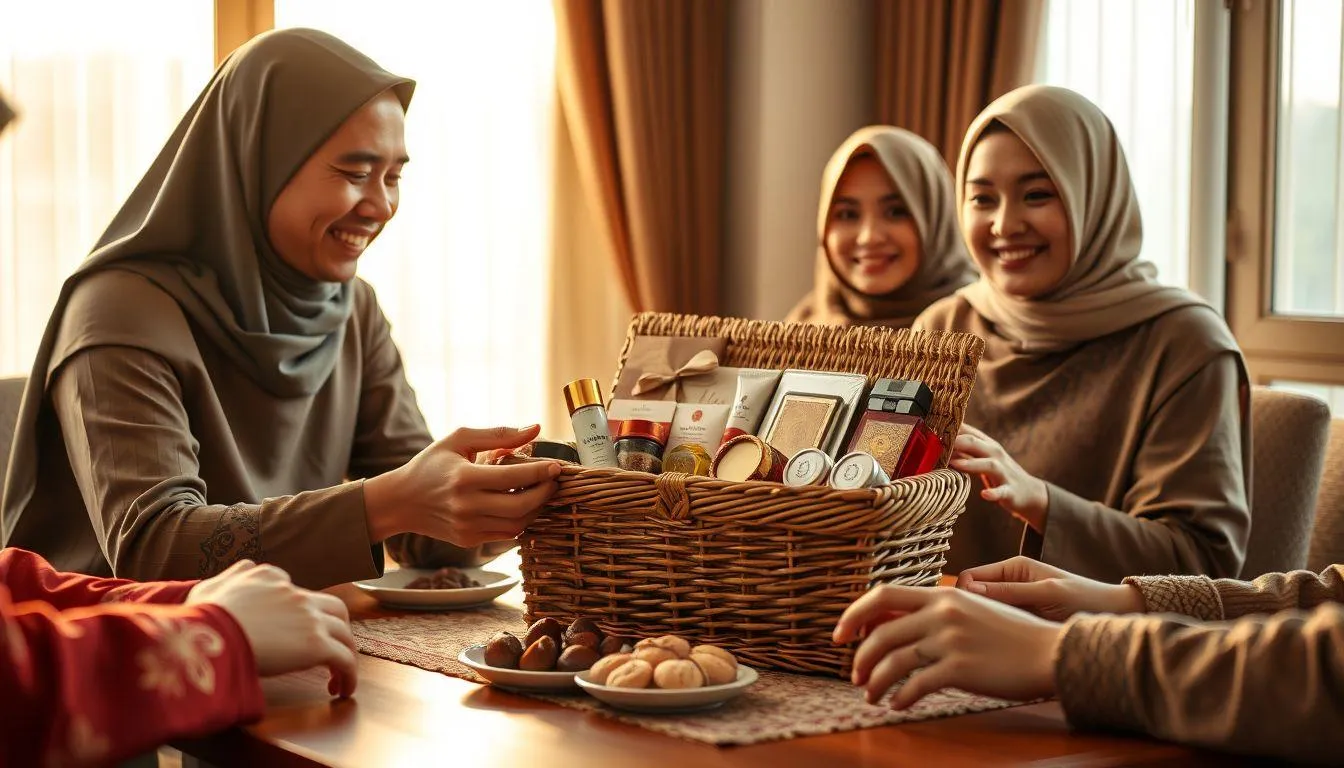 Fakta Menarik tentang Tradisi Hampers dan Rasa Syukur (c) Ilustrasi AI