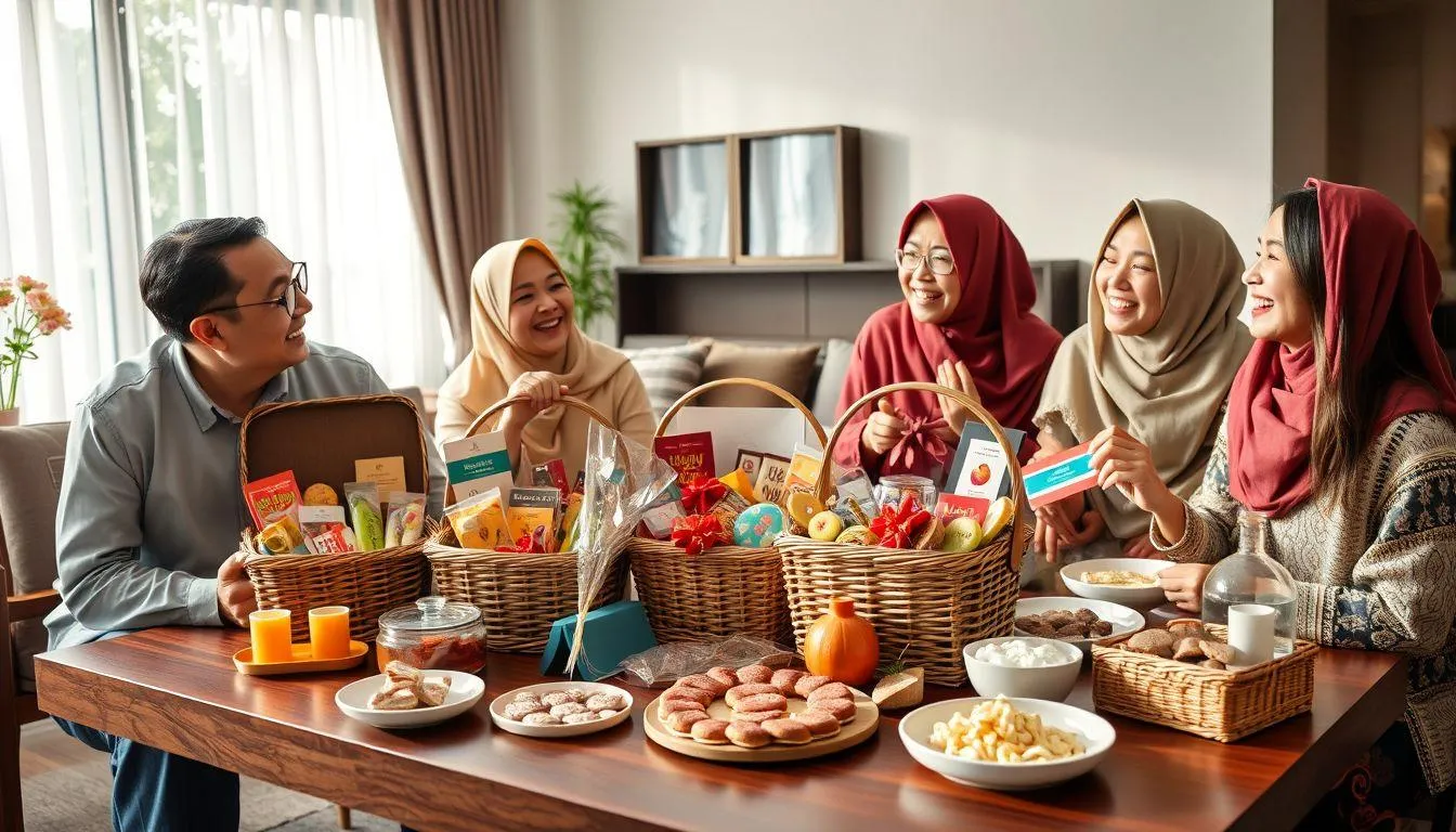 Ucapan Terima Kasih Hampers Lebaran yang Lucu dan Menghibur (c) Ilustrasi AI