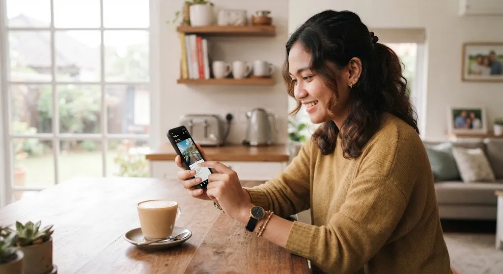 iri Orang yang Suka Pamer Secara Halus di Media Sosial - AI generated
