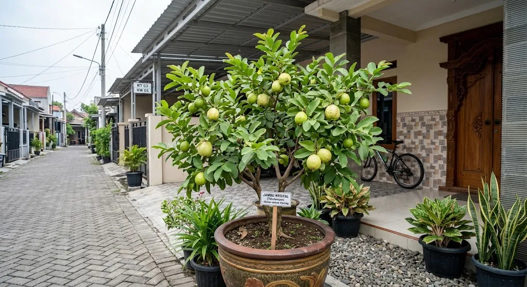 Pohon jambu biji. [AI Generated]