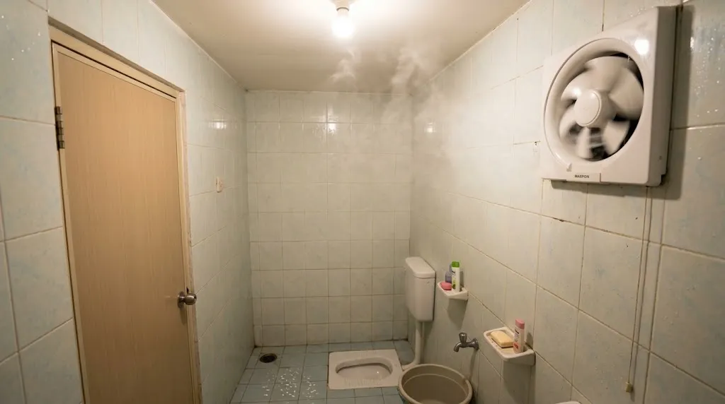 Nyalakan Exhaust Fan di Titik Krusial. (AI Generated)