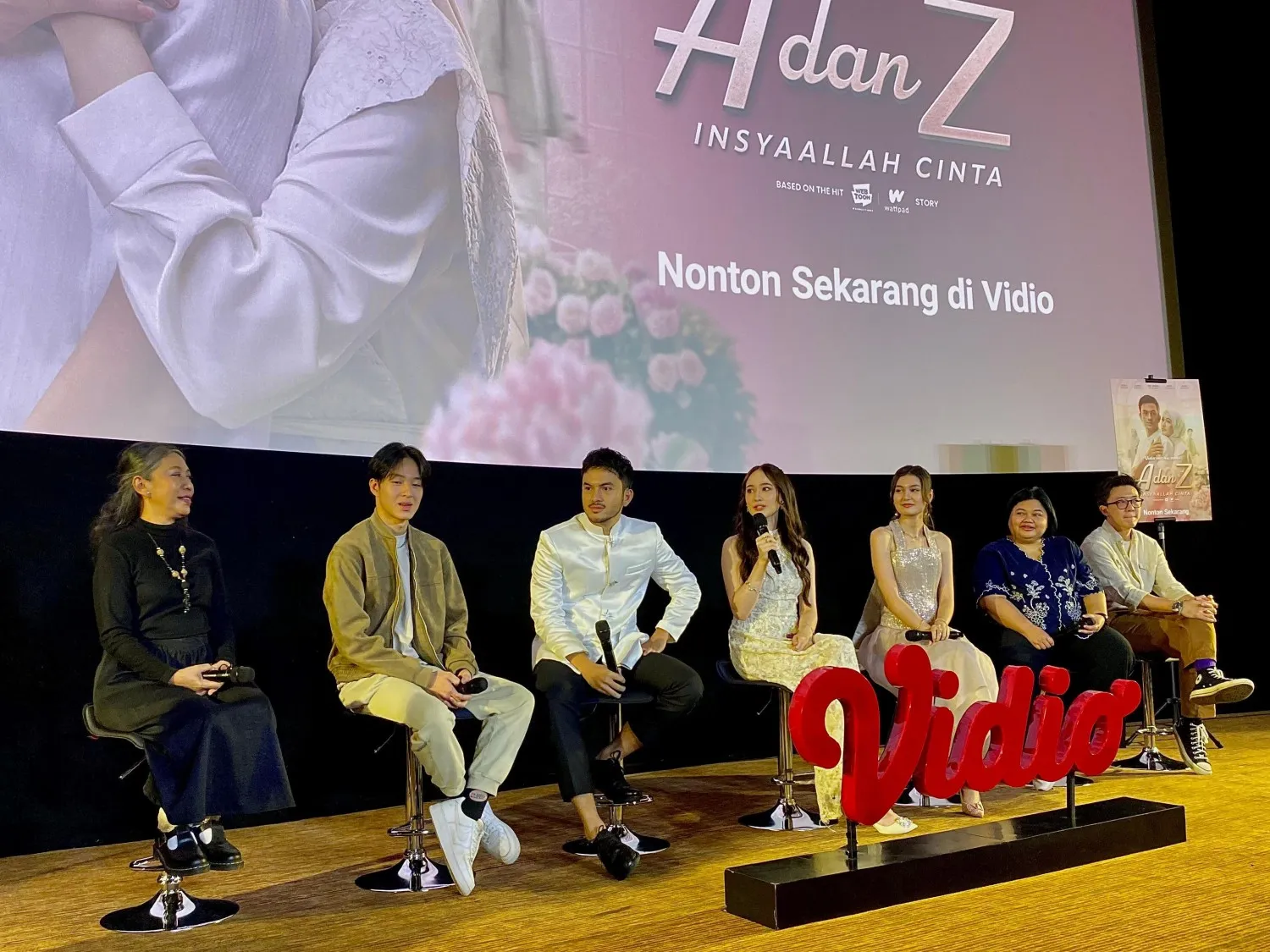 Press conference A dan Z InsyaAllah Cinta