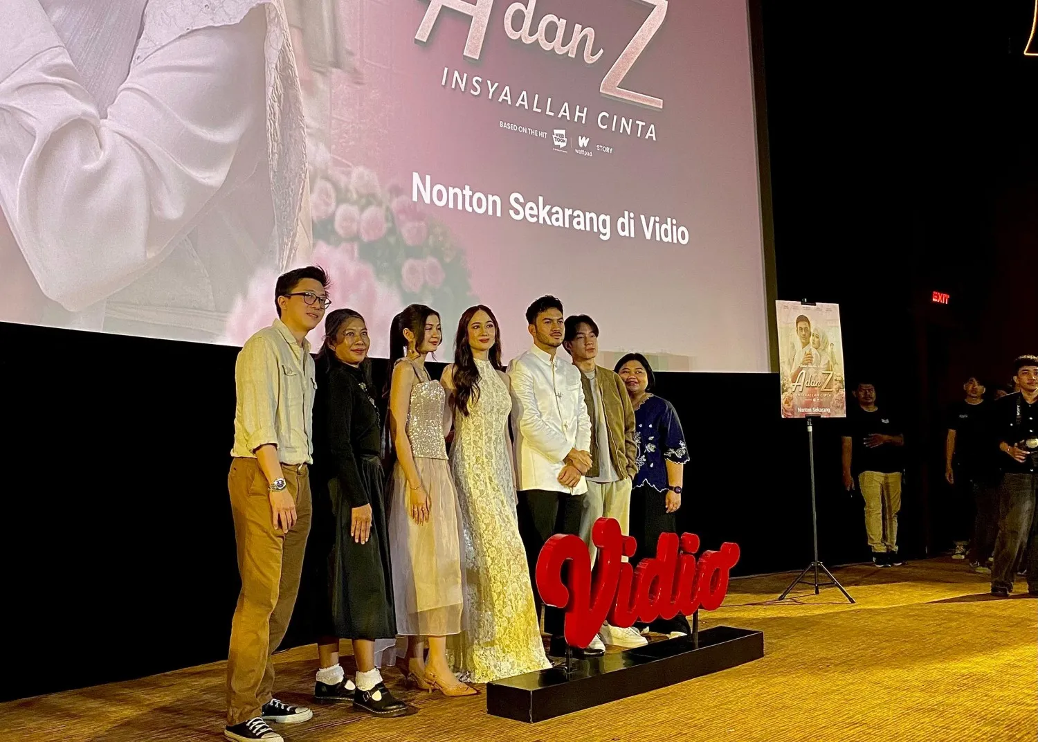 Vidio menghadirkan tayangan terbaru bertajuk A dan Z InsyaAllah Cinta