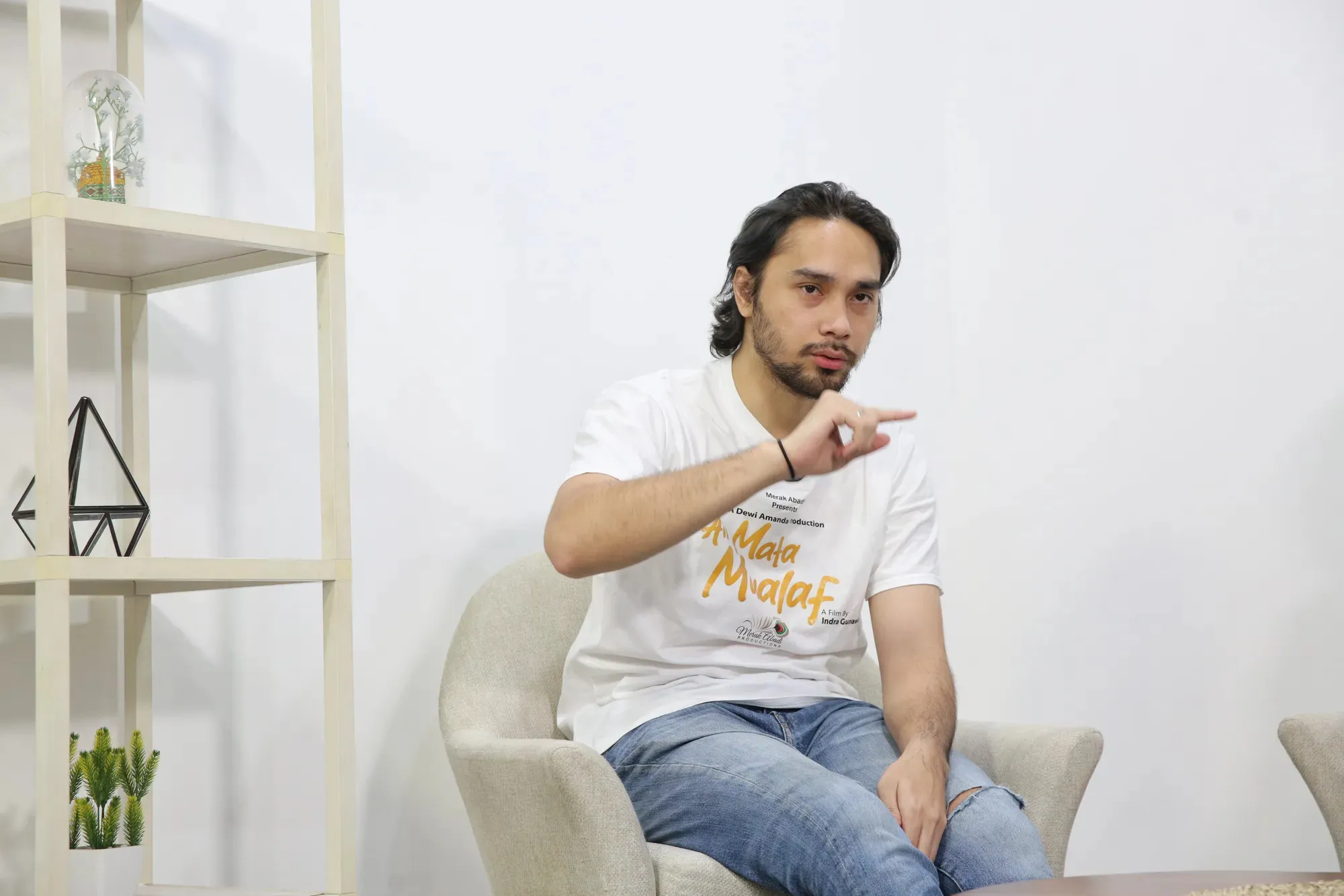 Megantara Ungkap Kenalan Belum Tentu Membuat Syuting Lebih Mudah (KapanLagicom/Adrian Utama Putra)