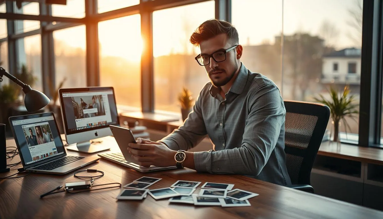 Tips Optimasi Aesthetic Caption for Throwback Memories di Media Sosial (c) Ilustrasi AI