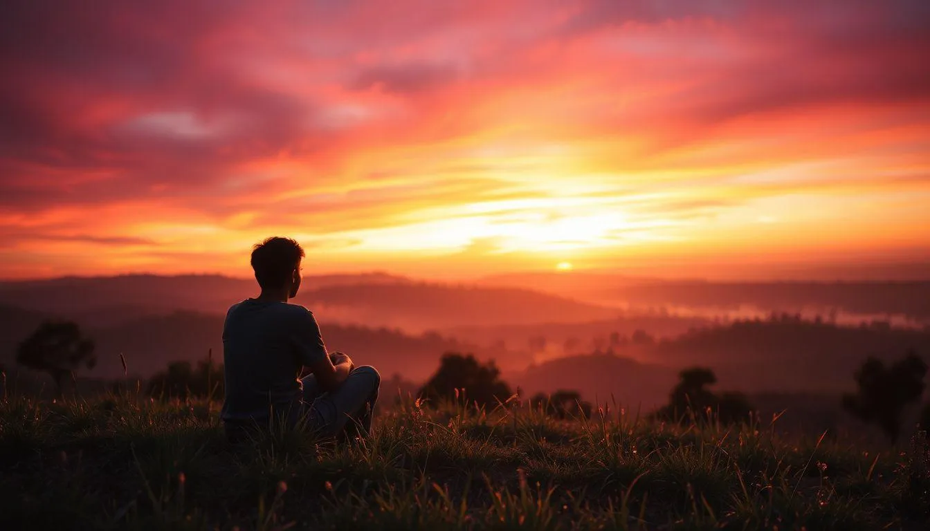 Tips Menulis Caption Sunrise yang Aesthetic dan Bermakna (c) Ilustrasi AI