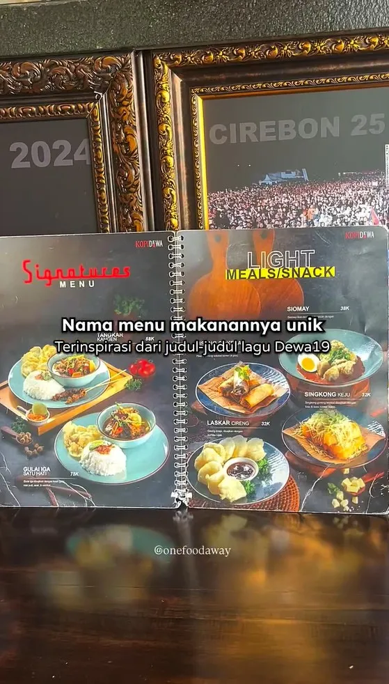 Tawarkan Menu-Menu Menarik