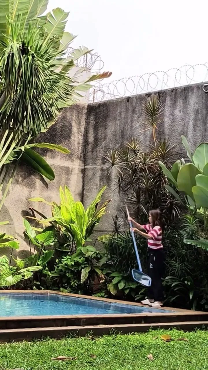 Aktivitas Cinta Laura ditinggal mudik ART (credit: Instagram.com/claurakiehl/)