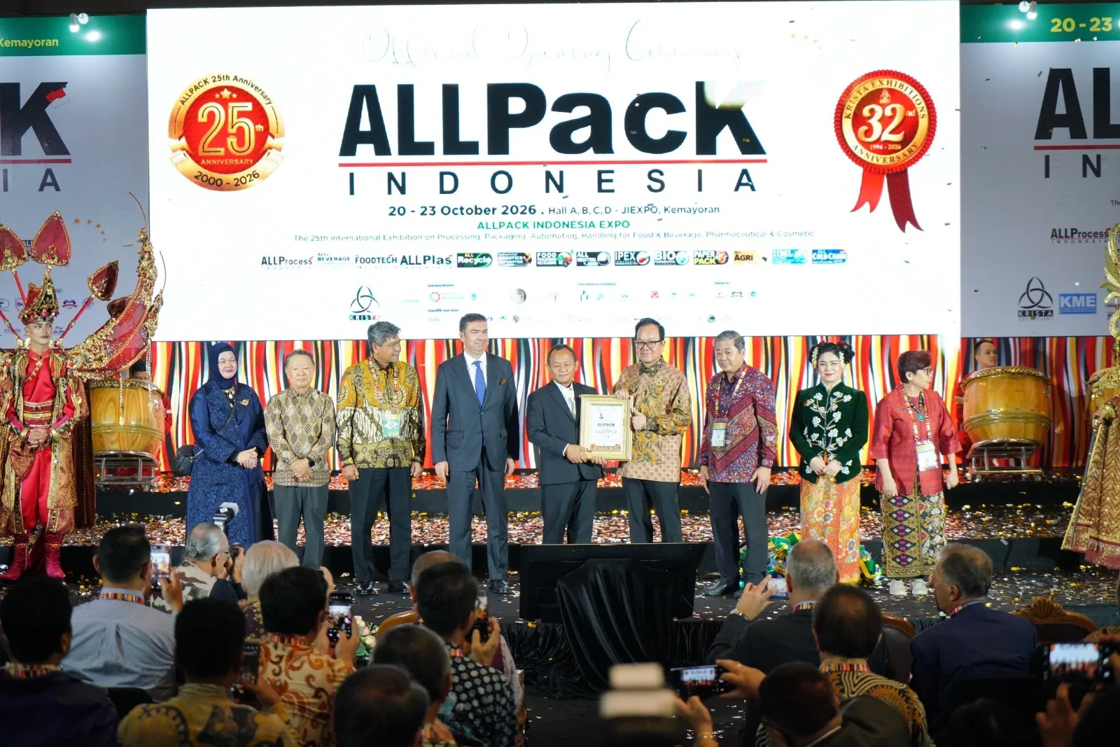 AllPack Indonesia 2026 resmi dibuka (Credit: Krista Exhibitions Group)