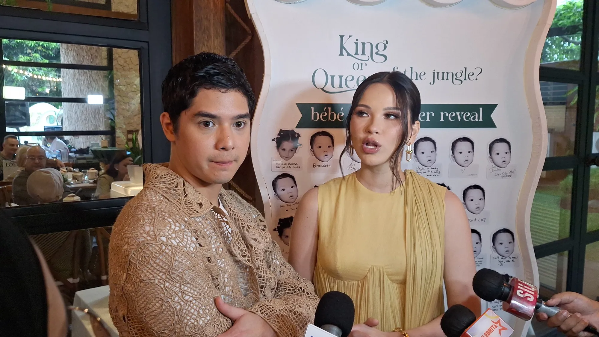 Al Ghazali dan Alyssa Daguise (cr:KapanLagi.com/Fikri Alfi Rosyadi)