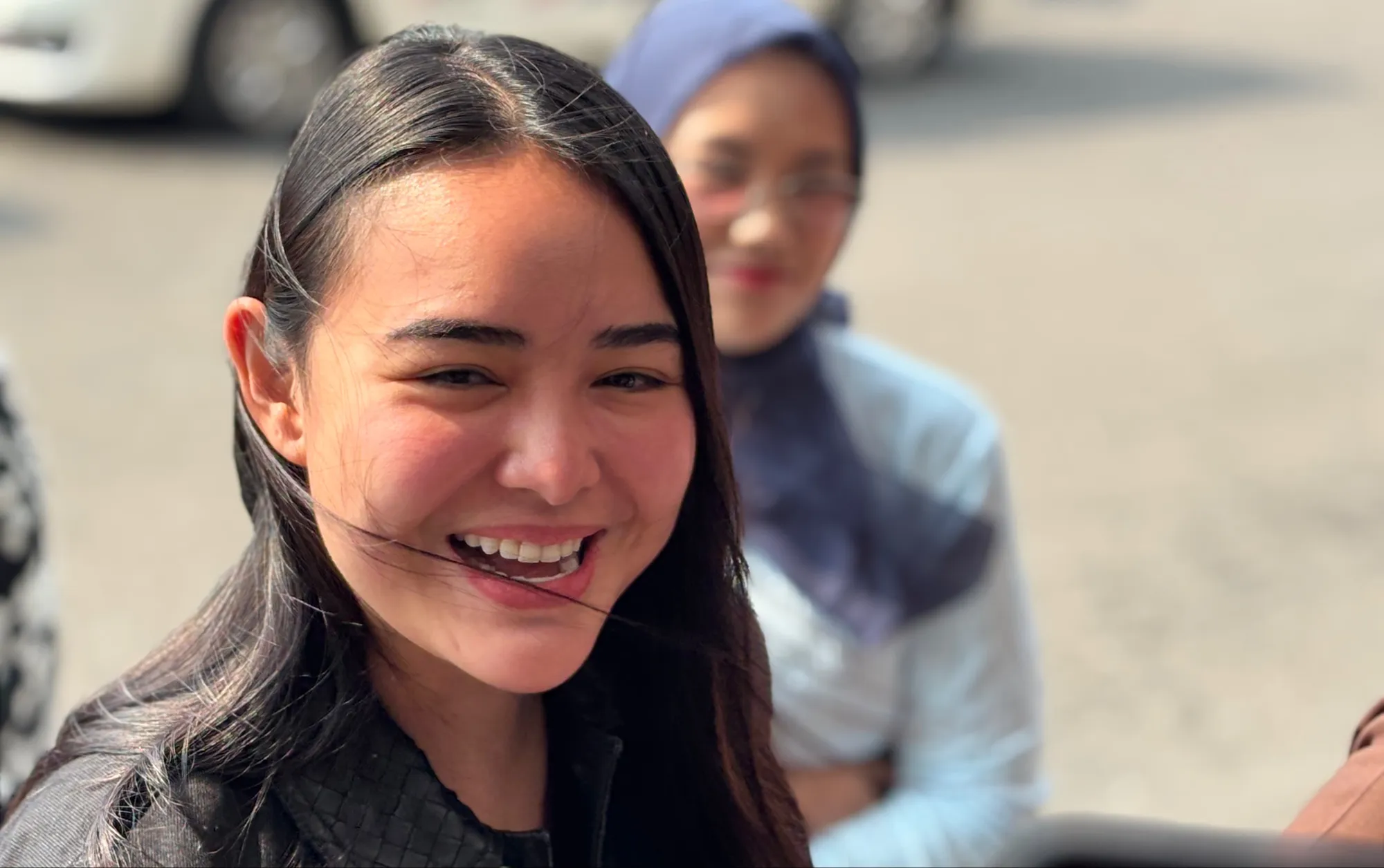 Amanda Manopo di Polres Jakarta Selatan © KapanLagi.com/Fikri Alfi Rosyadi