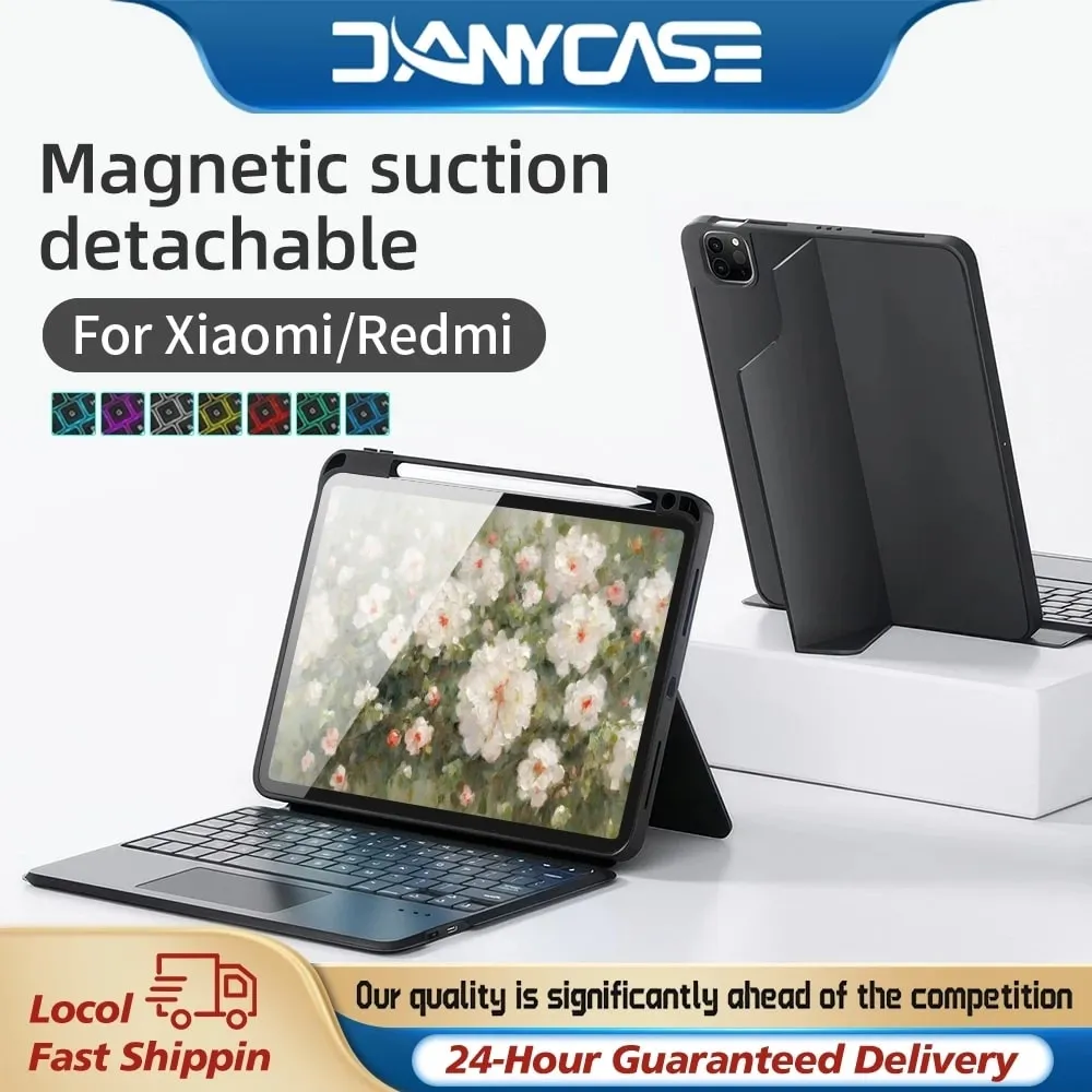 Tablet Magic Keyboard Case For Redmi series. (c) DANYCASE_Toko_Pilihan_Terbaik/Shopee.
