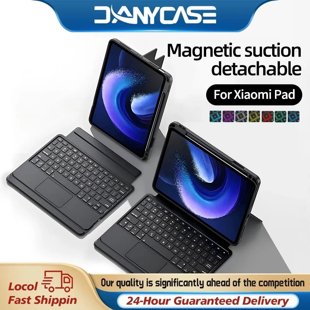 Magnetic Bluetooth Keyboard Case For Xiaomi series. (c) DANYCASE_Toko_Pilihan_Terbaik/Shopee.