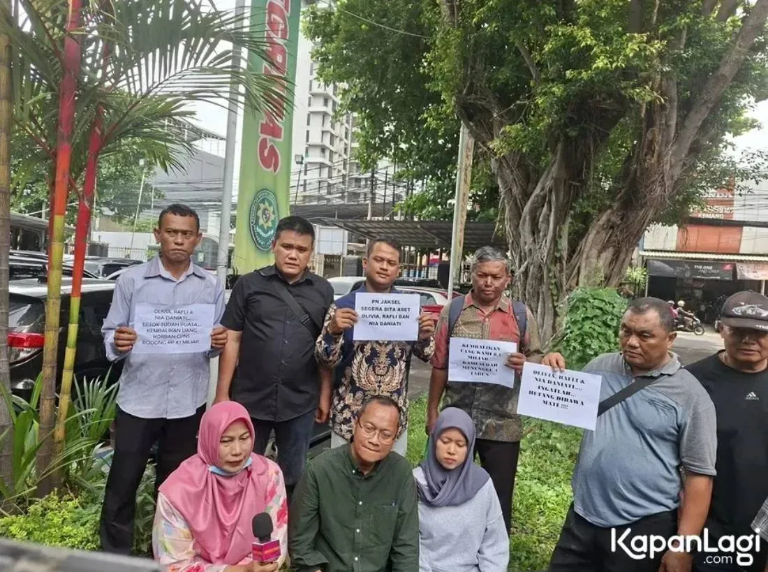 Korban Penipuan Olivia Nathania Tuntut Keadilan (credit: KapanLagi.com/Sahal Fadhli)