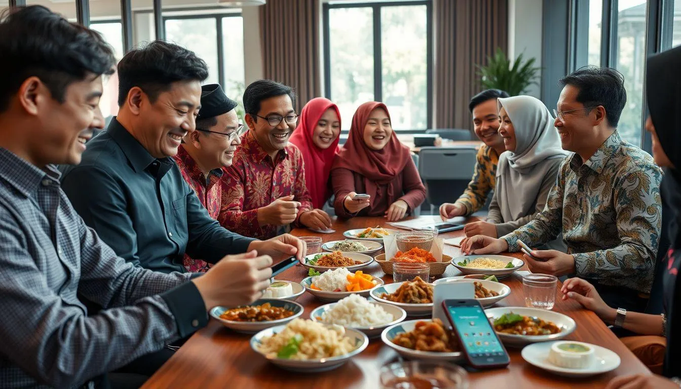 keluarga lebaran asyik (c) Ilustrasi AI