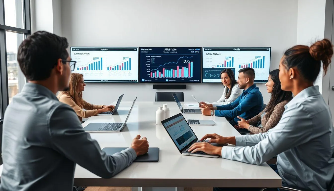 Cara Kerja Sistem Affiliate Marketing (c) Ilustrasi AI