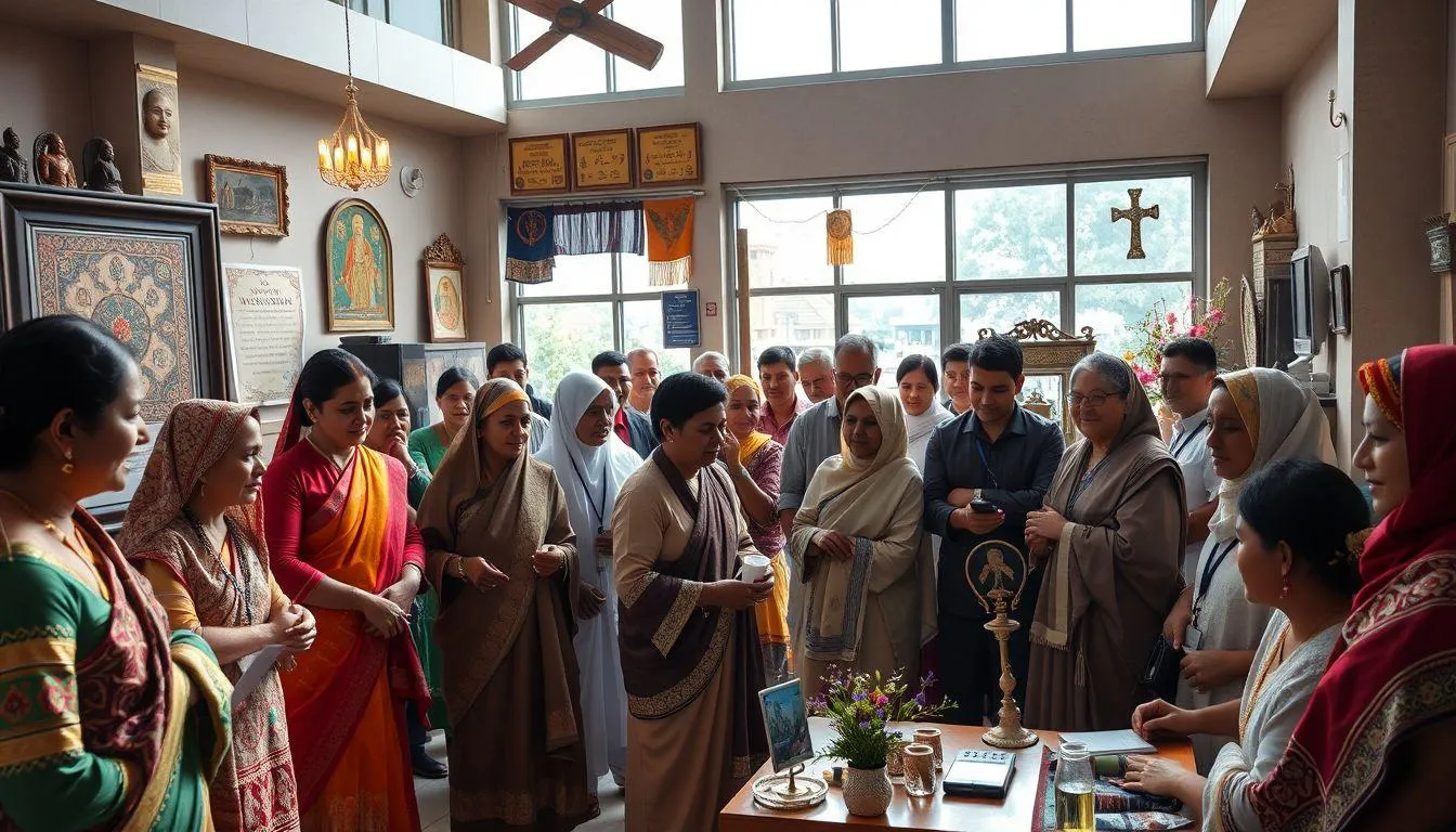 Bentuk-Bentuk Akulturasi (c) Ilustrasi AI