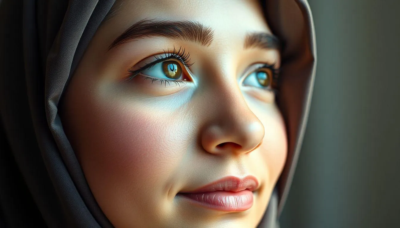 Pandangan Islam tentang Alis Tebal (c) Ilustrasi AI