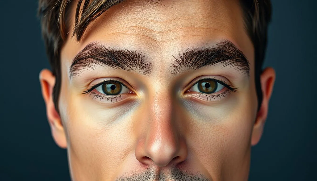 Makna Spiritual dan Psikologis Alis Tebal (c) Ilustrasi AI