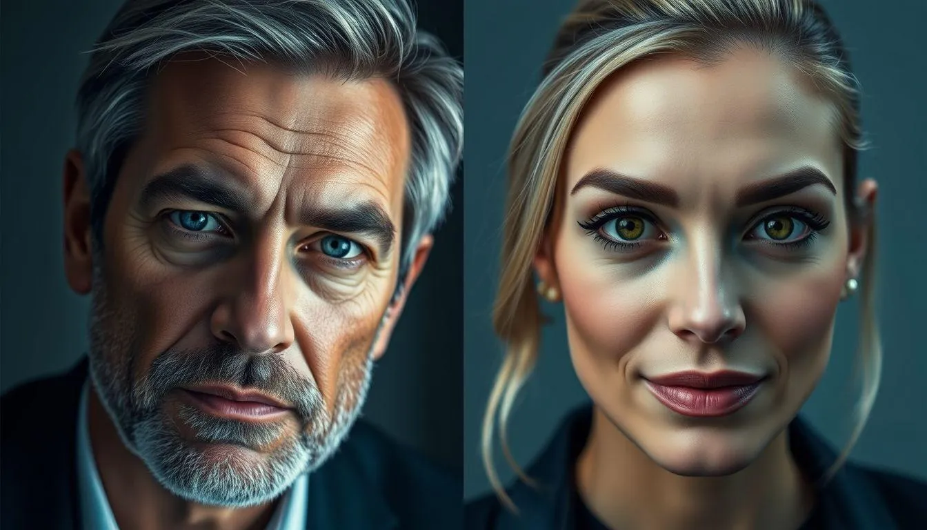 Perbedaan Makna Alis Tebal pada Pria dan Wanita (c) Ilustrasi AI